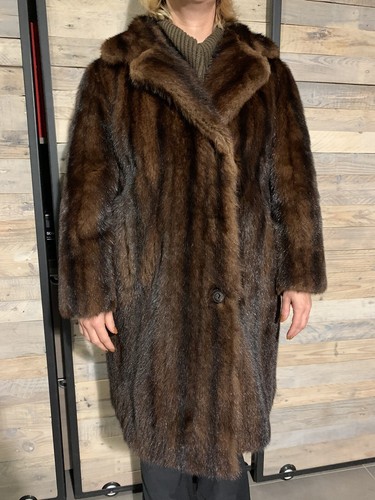 Manteau fourrure vison - 3/4,