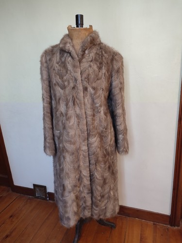 Manteau long vison josé - manteau,