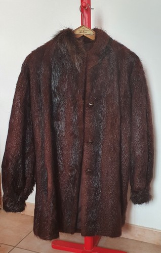 Manteau fourrure vison - manteau,