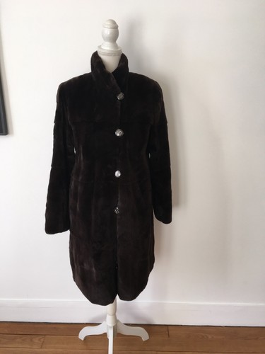 Manteau vintage fourrure - manteau,