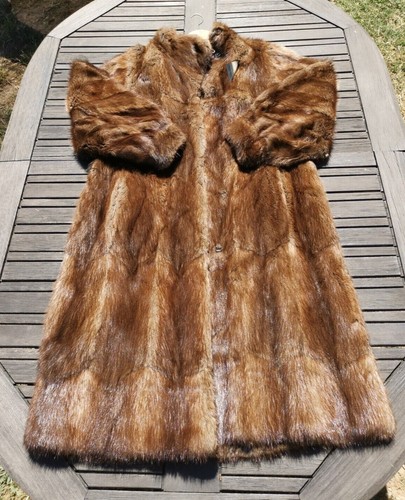 Manteau vison fourrure - vison,