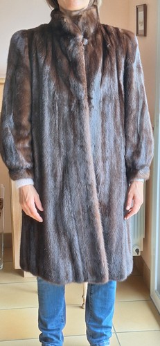 Manteau vison allongé - en,