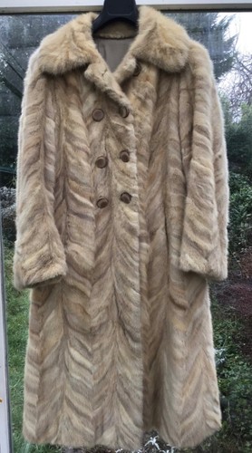 Manteau long fourure en - de,