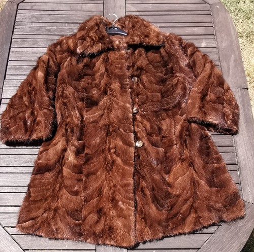 Doux manteau long fourrure - doux,