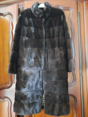 Manteau fourrure - manteau, de
