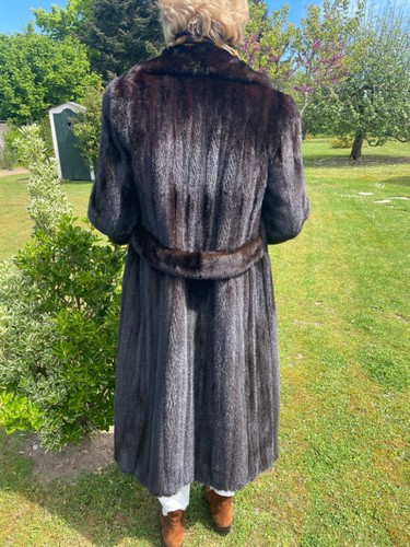 Manteau vison véritable - vison,